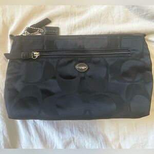 Coach Nylon Zippered Pouch